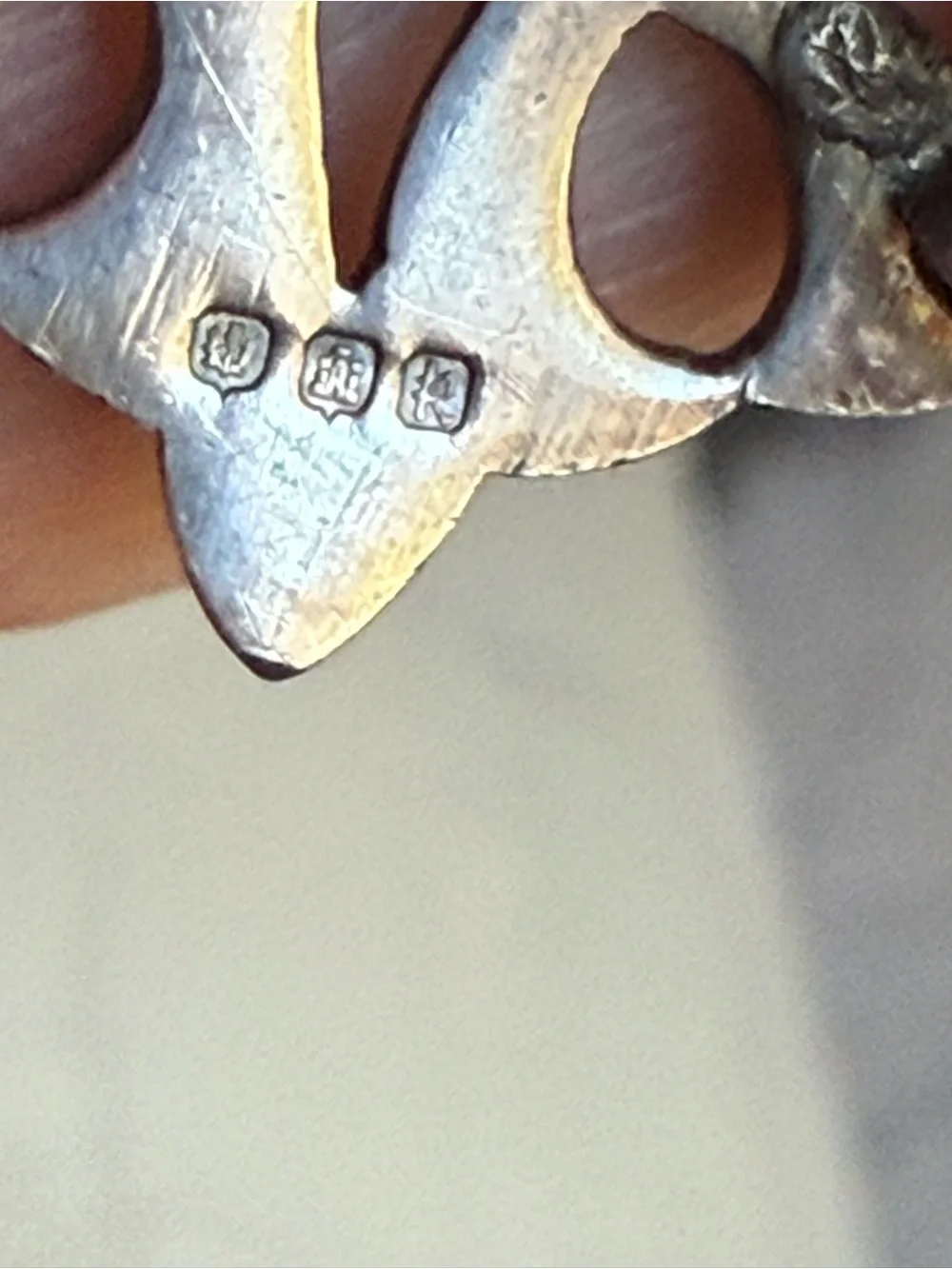 Vintage excellent hallmarks